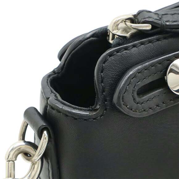 FENDI BY THE WAY Mini Handbag/Shoulder Bag in Black Leather (8BL135) - Picture 8 of 9